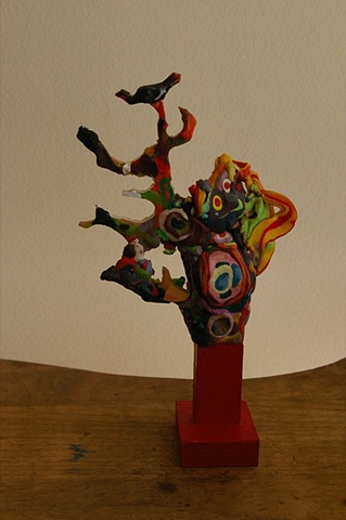Sculpey Bonsai
10" x 5" x 6"
Sculpey and Wood