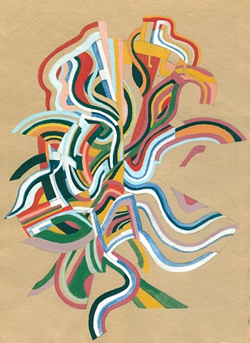 Polar Grid Painting (Chrome)
A4 (8" x 11")
graphite, acrylic and gouache on Khadi cotton rag paper