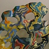 Two Gongshi
10" x 8" x 5"
Acrylic and glue over air dry clay
