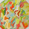 Lens I
21" x 16" 
acrylic and gouache on paper