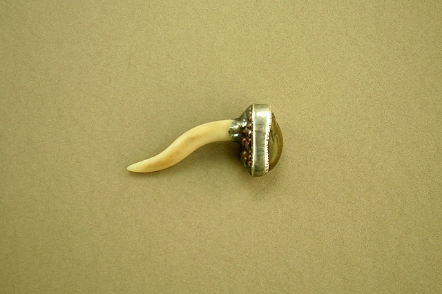 Flint, Antler, Gauge, tribal, modern-primitive 