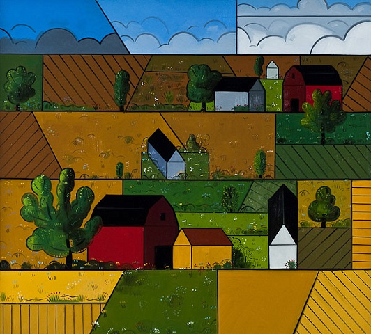 Richard Thompson
"Horizon/Prairie Fields #17"