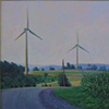 Windmills Along Bird Road, Bouckville, NY