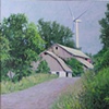 Windmill VIII and Barn On Crow Hill Road