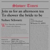 Bridal Shower Invitation - Sydney