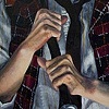 Zombie Hunter Liz Triptych, Third Panel