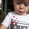 mixtape- screenprinted onesie for boys and girls!