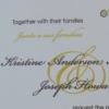 Kristine & Joseph's invitations