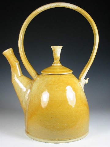 Yellow Cone Teapot