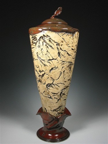 Textured Cone Vessel