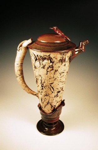 Textured Cone Teapot
