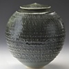 Alligator Textured Vessel 
Moon Lid