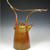 Cone Teapot With Oriental Handle