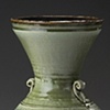 Allagator Glazed Stack Vase