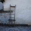 ladder and frost