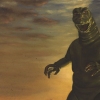 Godzilla in Peru at Sunset