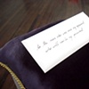 For All It's Worth, 2008 envelope detail
