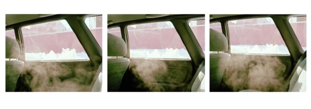 My breath in a car #2