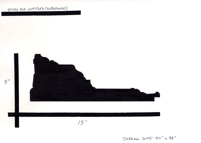 study for Untitled (Substance)