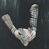 Artifact #9 Arms holding Animal Head