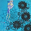 Blue Opal Bird
