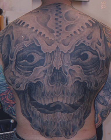 Skull Back 