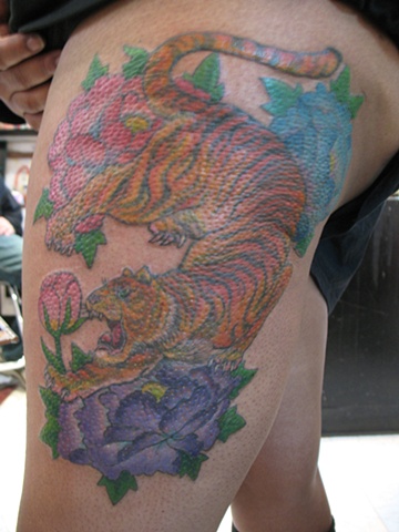 Tiger and Beonies