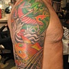 koi and dragon