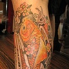 koi with lotus