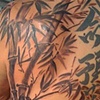 Sumi Bamboo And Flowers
