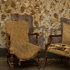 Painted Shadows and Cut out Wall Paper