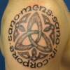 CELTIC KNOT & SCRIPT