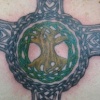 Celtic Cross with tree of life