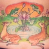 india deer back
