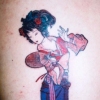 geisha back