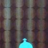 Untitled (aqua/burnt umber)