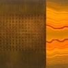 Untitled (ripples/circles), triptych
