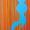 Untitled (aqua/stripes)