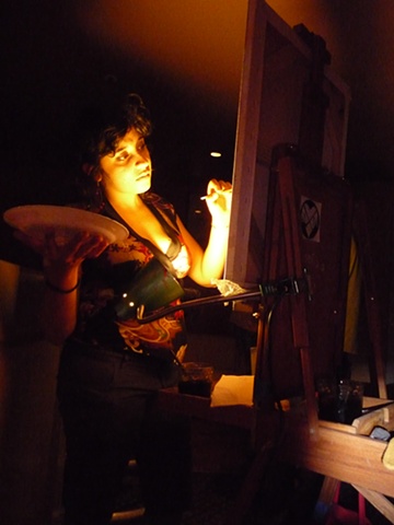 Live Painting @ Blue Macaw