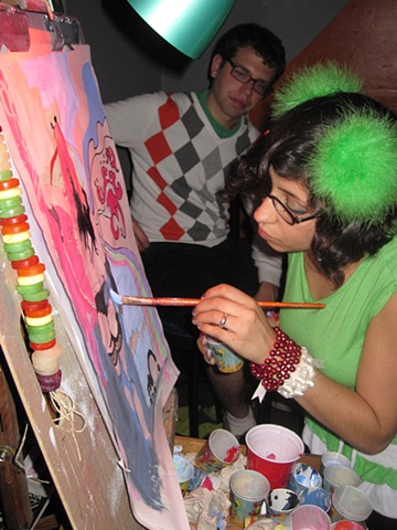 Live Painting @ Club Six