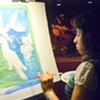 Live Painting @ Blue Macaw.