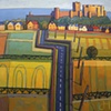 Summer Road to Bamburgh
