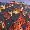 Rooftops Over Edinburgh