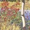 RIVER WITH RED TREES