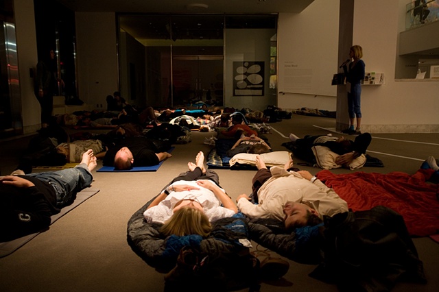 yoga nidra at the hammer dream-in