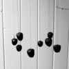 black walnut chandelier