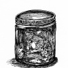 honey jar (for "the society for salvific love and night vision" zine)