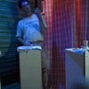 inside the psychometry tent