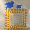 Blue Bird Tote Market Bag