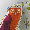 Mod Owl and Tree Pillows
